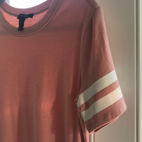 Size SM burnt rose TShirt Dress from Forever21 - Picture 4 of 4